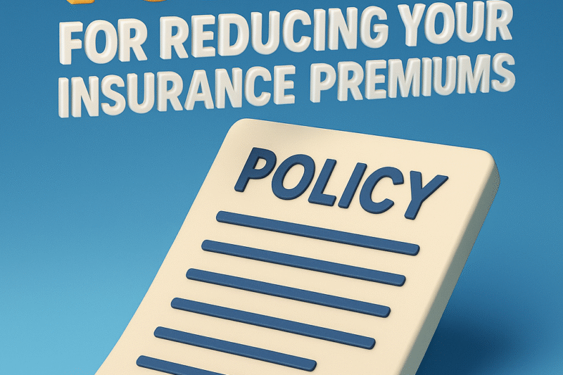 Top Tips for Reducing Your Insurance Premiums